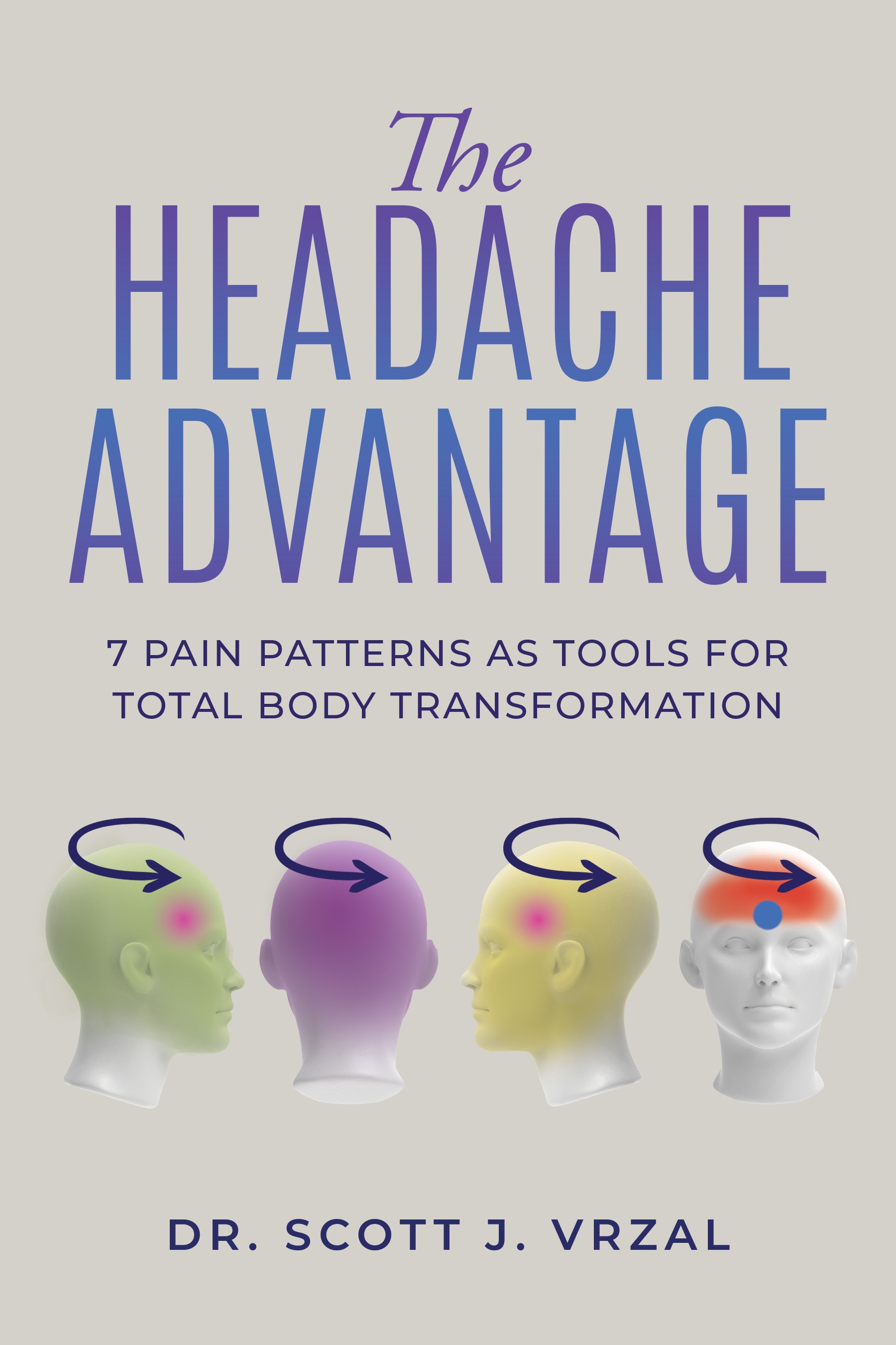 Cover of The Headache Advantage by Dr. Scott J. Vrzal